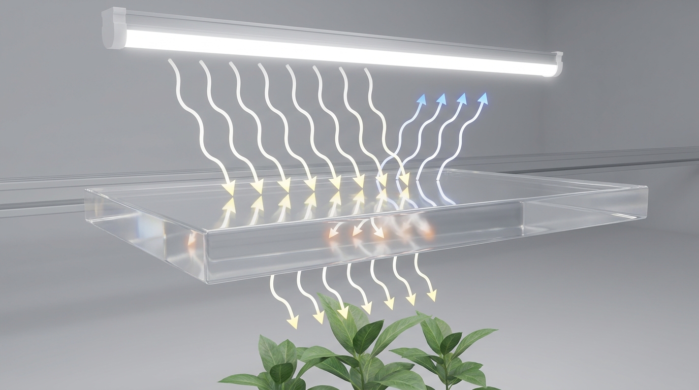 Photon đi qua tấm mica: truyền qua - phản xạ - hấp thụ