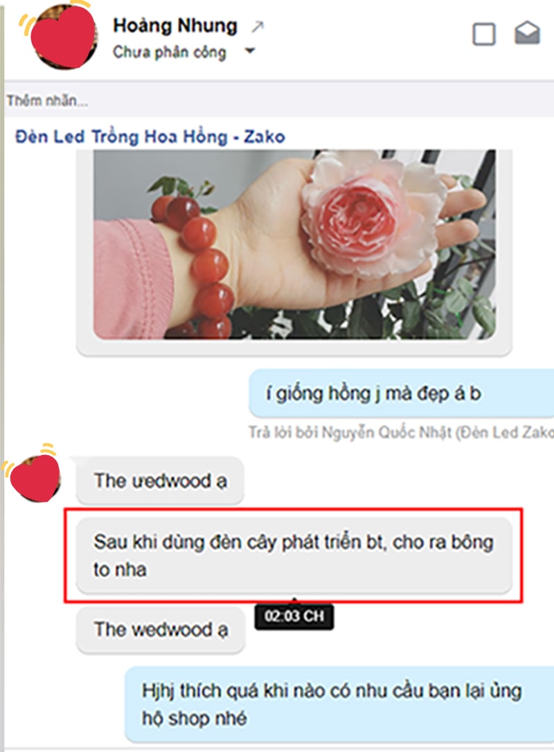 Đèn led ray trồng cây zako